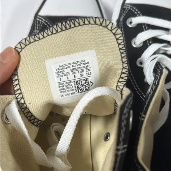 Converse Chuck Taylor Hi Top M9160 - black - men 6 / women 8 - Picture 5 of 6